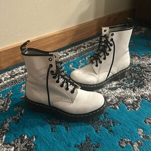 White The Original 1460 Dr. Marten Boots Women’s Size US 7